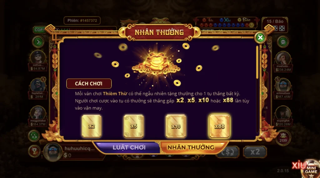 Những thông tin cơ bản về Sicbo tài phú MD5 của Sunwin live 