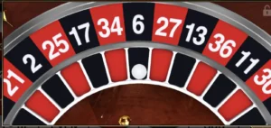 Bàn chơi Roulette quen thuộc