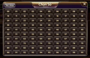 Chọn số may mắn cùng game lô đề