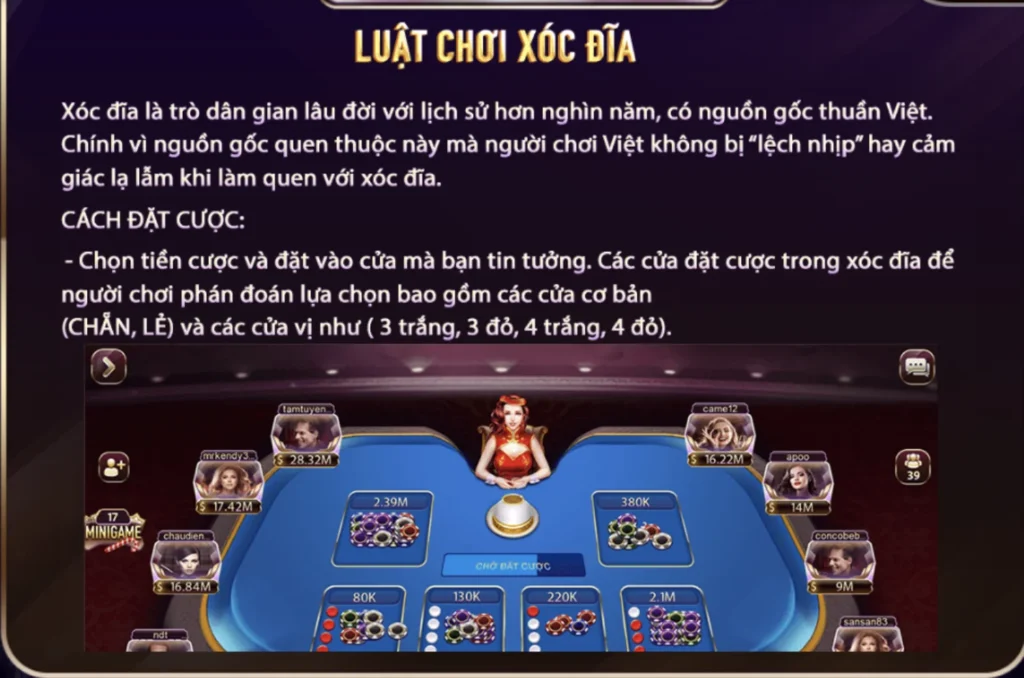 Luật chơi Xóc đĩa hội viên cần nắm rõ